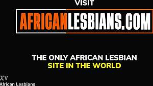 Ebony African Lesbian Couple Tasting Wet Pussy