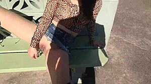 Watch Asian JJ Masturbate On The Dam!