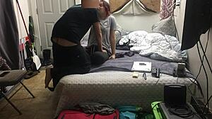 18 year old redhead slut gives bj in miami