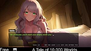 a tale of 10 000 worlds in hentai style