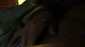 My Neighbor Fingers Pussy At Night For Lesbian Orgasm