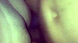 Huge cumshot from black guy on my belly