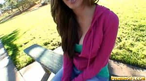 Ball Sucking Teen Babe Goes Down On Dick Behind Scenes 😍