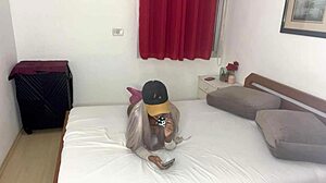 I get a sensual massage leading to oral and anal pleasure with a toy