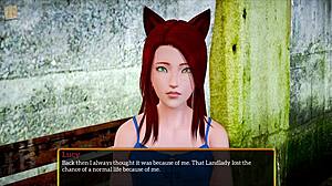 my new family 435, what's happening in this erotic cartoon game?