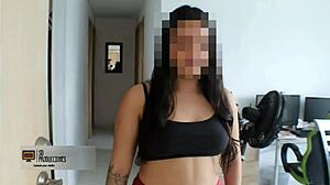 I seduce the technician and he fucks me hard