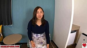 Cute Japanese Chika Shows Big Tits in Raw Amateur Action