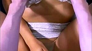 My friend's stepmother visits with exotic beauty