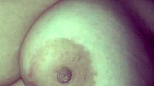 wow, check out my girlfriend's big natural tits 😍