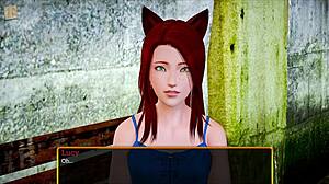 my new family 435, what's happening in this erotic cartoon game?