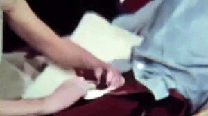 Vintage Interracial Taboo Scene With Hairy British Pussy And Black Cock