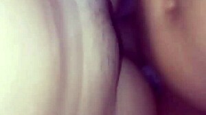 Huge cumshot from black guy on my belly