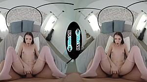 helpful girlfriend gets fucked pov style with big cock and creampie! 😈