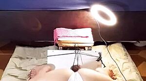 i masturbate in lingerie with big ass exposed