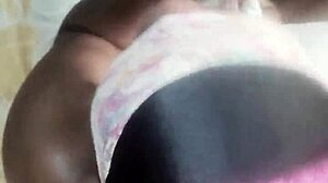 Can you believe this intense blow job from ebony amateur?