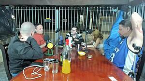 Entrevistadora dany rio faz boquete ao vivo no bluezao em seu podcast em troca de 50 reais no incancelaveis podrecast