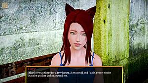 my new family 435, what's happening in this erotic cartoon game?