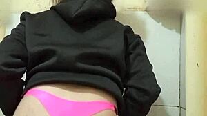 i'm a slut in thong panties, crossdressing for sexy fun