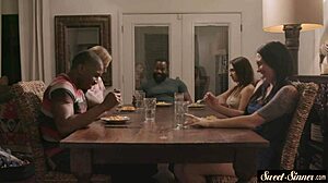 Obline pastorka 18+ trdo vrtana z BBC, napolnjena s spermo!