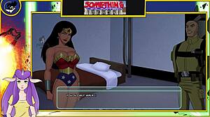 Dc comics unlimited themyscira features nude cartoon characters in action