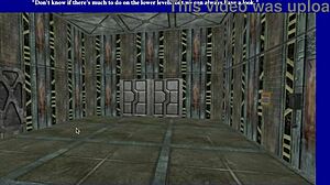 Shaved Pussy Virtual Sci-Fi Girl Gets Fucked in Armory