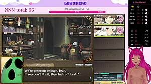 Vtuber Lewdneko plays Evenicle with cute moans in part 2.