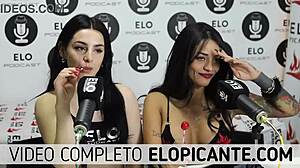 do bisexual lesbians kiss and play with lollipops?