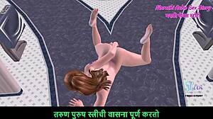 Beautiful teen girl fingers her ass and pussy on the floor