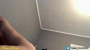 tessa rides me cowgirl until she cums, then i finish inside?