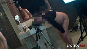 dark sofi giving blowjob backstage 😘