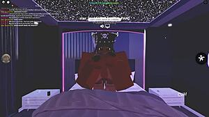 ebony whore rides big black cock doggystyle