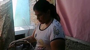 the maid shakes her big ass as i watch, arousing me