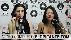do bisexual lesbians kiss and play with lollipops?