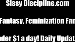 Dressing Up Sissy Slave for Domination