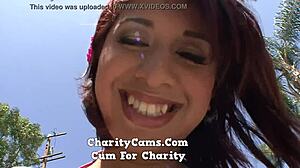 Barely Legal Step Sister Takes Massive Cock