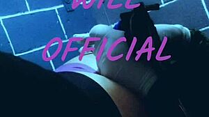 Amateur Pays Tattoo Artist With Anal Sex