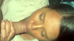 Colombian Couple Enjoys Close-Up Sucking
