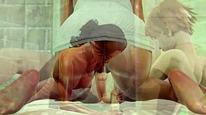 Uh, princezná Jasmine dostáva krémový výstrel v Disney 3D hentai, vieš?