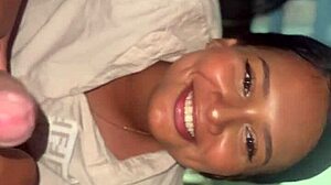 Colombian Couple Enjoys Close-Up Sucking