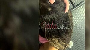 fucking the gym personal trainer with my big cock outdoors 😏