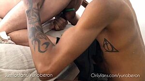 Yuri Oberon Bends Over For Pierre's Monster Cock