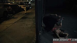 Cute Teen in Glasses and Heels Gets Dominated