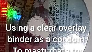 i used clear overlay binder as latex for college porn tributee