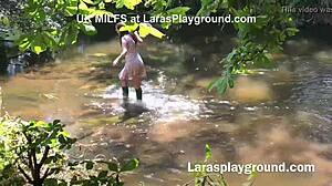 I’m getting so wet out here in the wild!