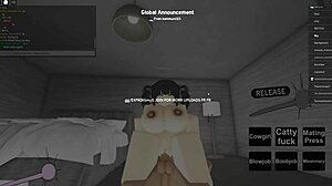 Ride the monster cock cowgirl, suck it, then missionary fuck