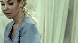 Mid-massage, creep devours her pussy and she panics at Adulttiming.