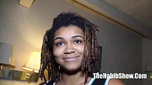 Sexy stripper treasure takes amateur pov