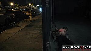 Cute Teen in Glasses and Heels Gets Dominated