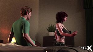 Milf takes cock in anal assfucking in treasure of nadia game