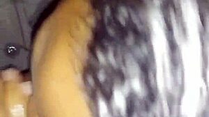 Hood Thot Gets Sloppy Cum in Mouth Facial